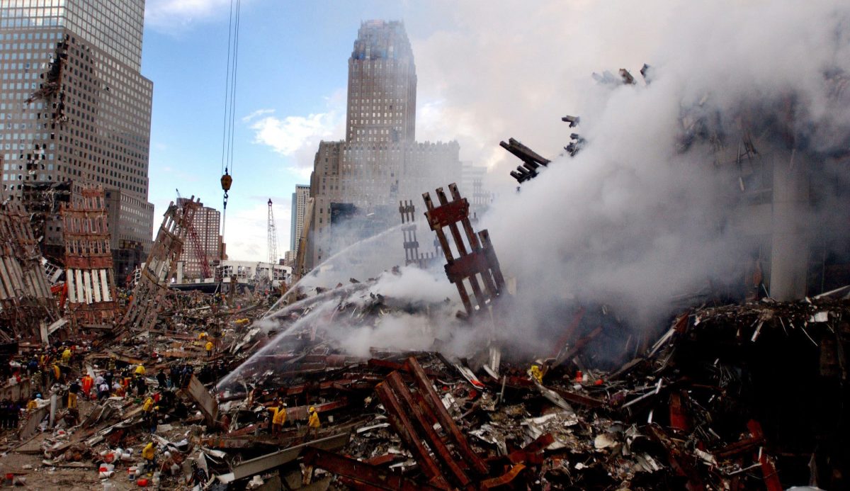 World Trade Center After 9/11 Attacks