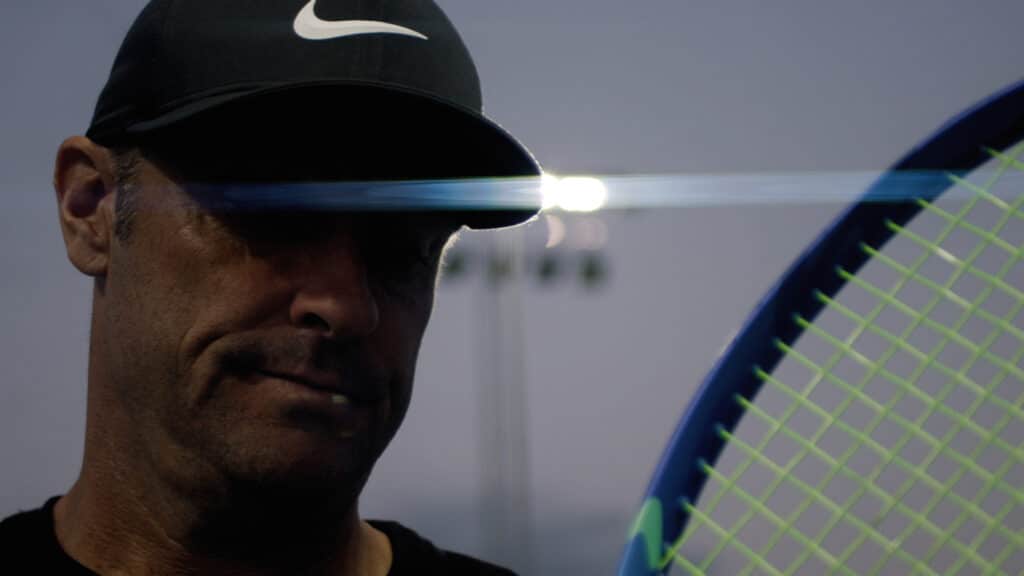 David Wagner wheelchair tennis athlete competing