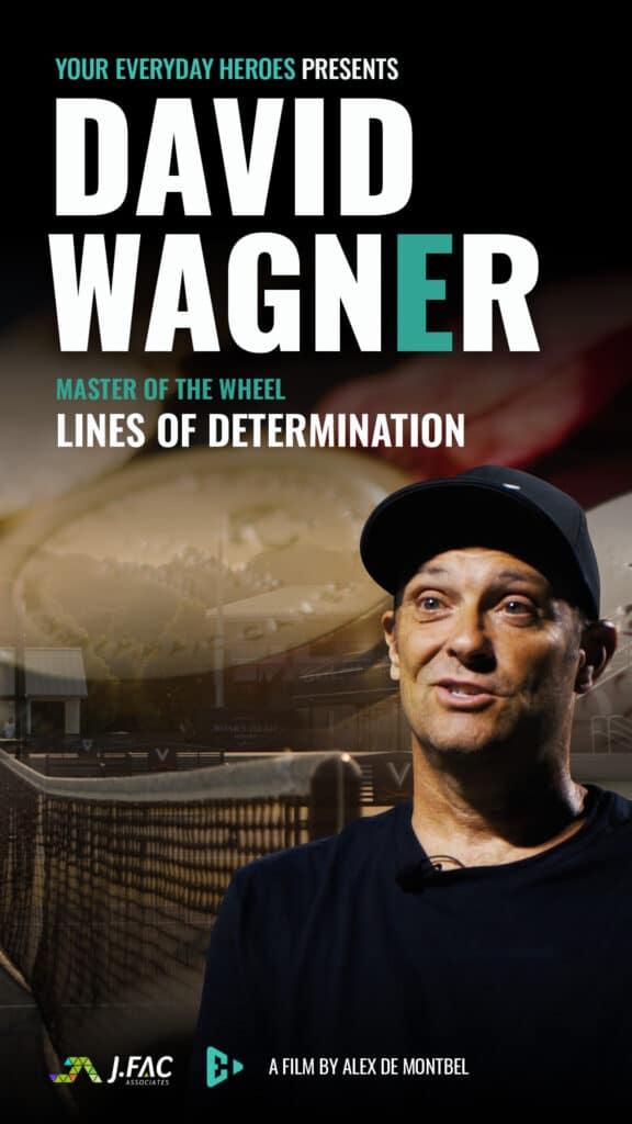 David Wagner tennis story wheelchair athlete competing